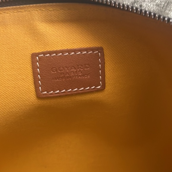 🚫SOLD🚫AUTHENTIC GOYARD SENAT MM in BLACK/TAN - Picture 6 of 10